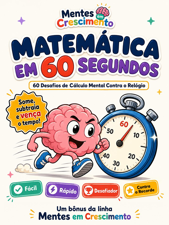 Matemática em 60 Segundos — 60 Desafios de Cálculo Mental - Imagem 2
