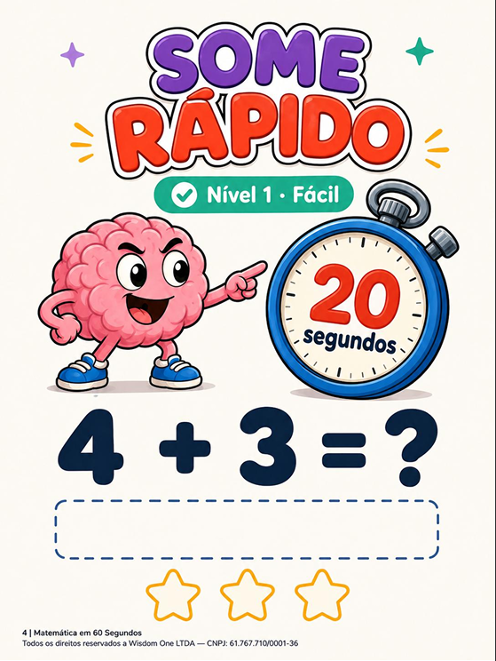 Matemática em 60 Segundos — 60 Desafios de Cálculo Mental - Imagem 5