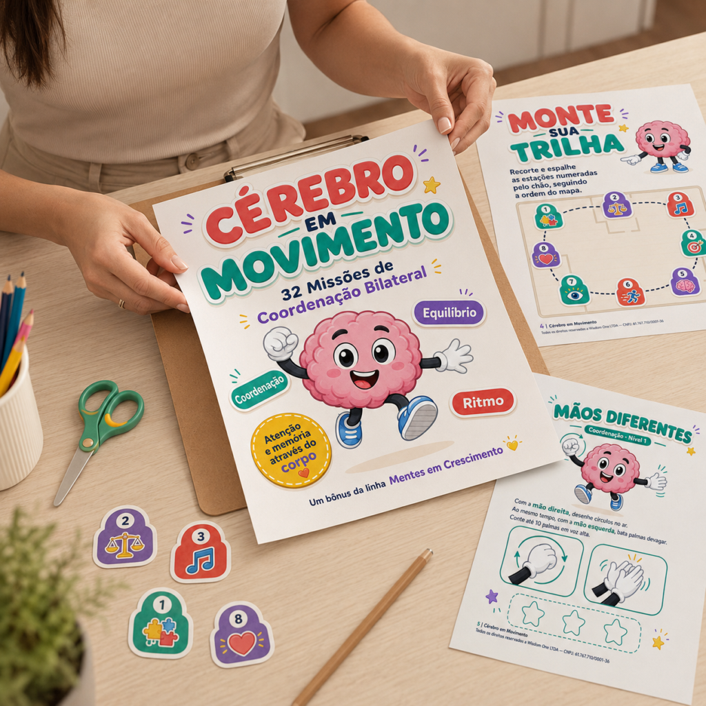 Cérebro em Movimento — 32 Missões de Coordenação Bilateral